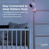 Hubble - Nursery Pal Glow Smart HD Baby Monitor with Night Light, White - - Mounts For Less