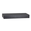 ITY International - Set of 3 Mini Floating Wall Shelf, 16" x 5.1" x 1.5", Black - - Mounts For Less
