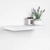 ITY International - Set of 3 Wall Mounted Floating Shelves, 23.6" x 9.25" x 1.5", White - - Mounts For Less