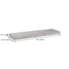 ITY International - Set of 3 Wall Mounted Floating Shelves, 31.5" x 9.25" x 1.5", Cement - - Mounts For Less