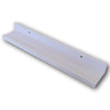 ITY International - Set of 3 Wall Shelves with Raised Lip, 19.5"x3.75"x2", White - - Mounts For Less