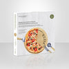 JS Gourmet - 13" Pizza Board Set with 3 Stainless Steel Utensils - - Mounts For Less
