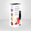JS Gourmet - 2 Speed Hand Blender, Stainless Steel Blade, 300 Watts, Black - - Mounts For Less