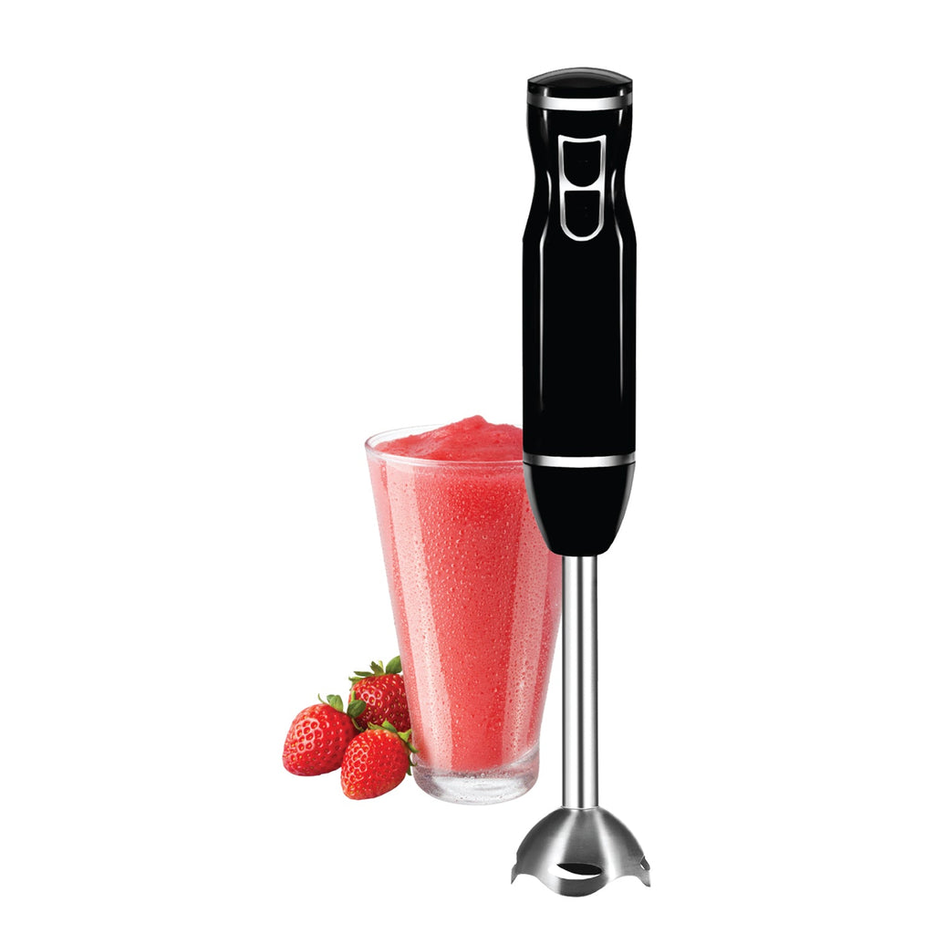 JS Gourmet - 2 Speed Hand Blender, Stainless Steel Blade, 300 Watts, Black - - Mounts For Less