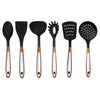 JS Gourmet - 6 Piece Kitchen Utensil Set, Heat Resistant, BPA Free, Acacia Wood - - Mounts For Less