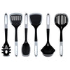 JS Gourmet - 6 Piece Kitchen Utensil Set, Heat Resistant, Grey - - Mounts For Less
