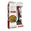 JS Gourmet - 6 Piece Kitchen Utensil Set, Heat Resistant, Red - - Mounts For Less