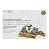 JS Gourmet - Acacia Wood Serving Board Set with 2 Cheese Tools - - Mounts For Less
