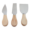 JS Gourmet - Acacia Wood Turntable with 3 Cheese Tools - - Mounts For Less