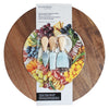 JS Gourmet - Acacia Wood Turntable with 3 Cheese Tools - - Mounts For Less