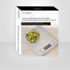 JS Gourmet - Digital Kitchen Scale with LCD Screen, Stainless Steel - - Mounts For Less