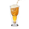 JS Gourmet - Double-Wall Beer Glass, 450ml Capacity - - Mounts For Less