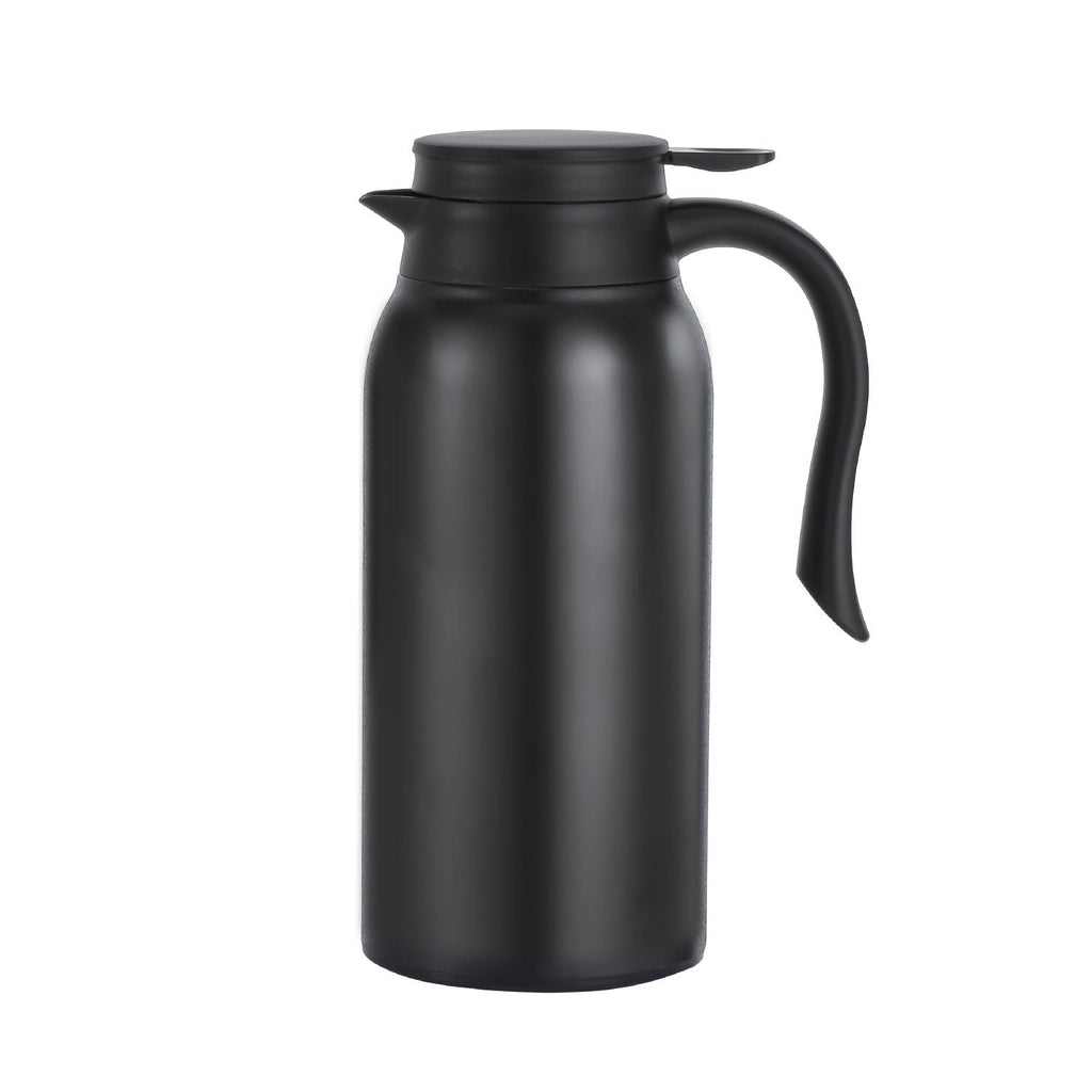 JS Gourmet - Double Walled Insulated Carafe, 1200ml Capacity, Black - - Mounts For Less