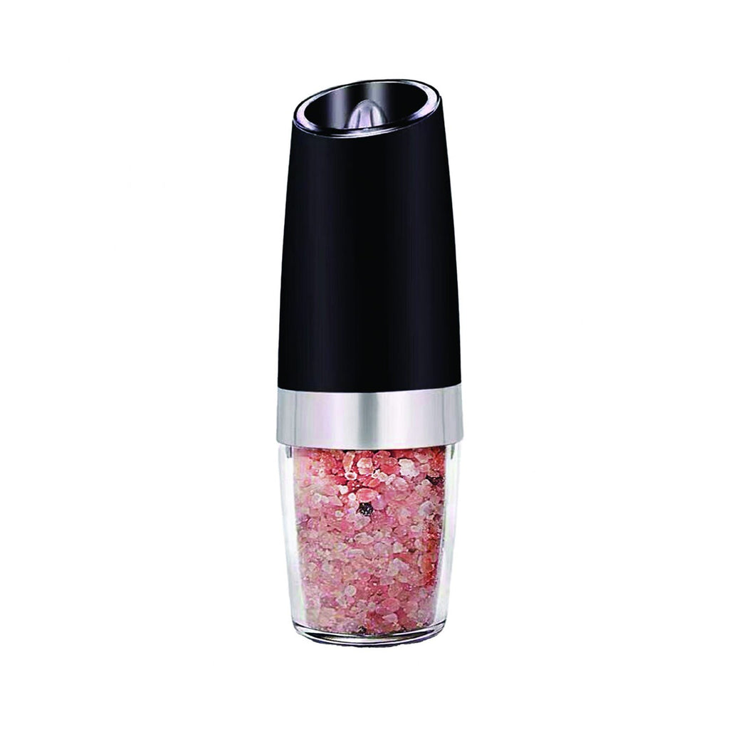 JS Gourmet- Electric Salt or Pepper Mill With Blue LED Light, Black - - Mounts For Less