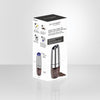 JS Gourmet- Electric Salt or Pepper Mill With Blue LED Light, Silver - - Mounts For Less