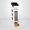 JS Gourmet - Electric Salt or Pepper Mill in Stainless Steel - - Mounts For Less