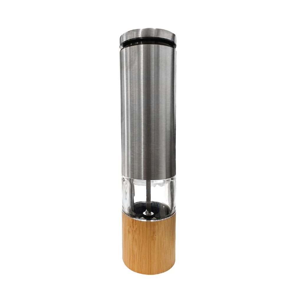 JS Gourmet - Electric Salt or Pepper Mill in Stainless Steel - - Mounts For Less