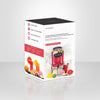 JS Gourmet - Glass Drink Dispenser with Blackboard Decal, 4 Liter Capacity - - Mounts For Less