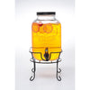 JS Gourmet - Glass Drink Dispenser with Stand, 5 Liter Capacity - - Mounts For Less