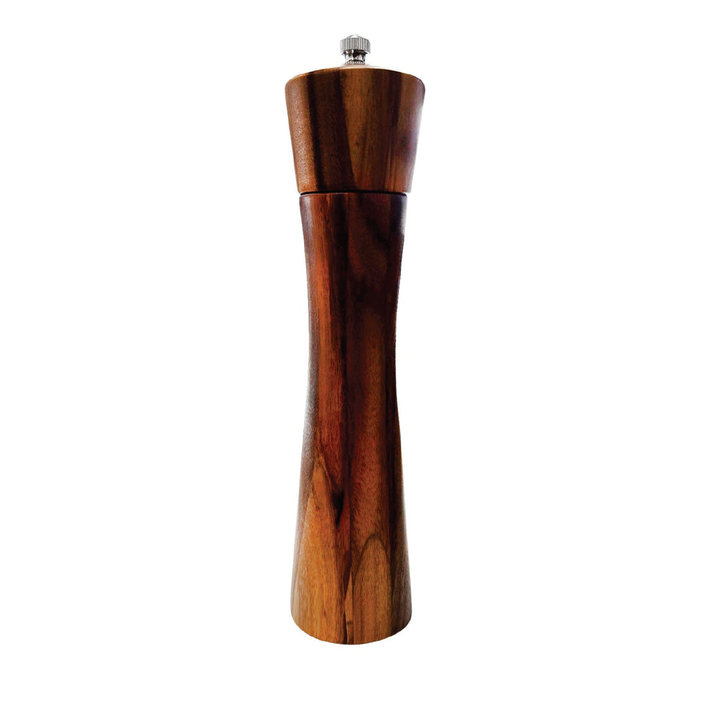 JS Gourmet - Manual Salt or Pepper Mill in Dark Acacia Wood - - Mounts For Less