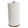 JS Gourmet - Metal and Wood Kitchen Towel Holder - - Mounts For Less