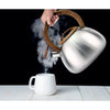 JS Gourmet - Stainless Steel Stovetop Whistling Teapot, 2.5 Liter Capacity, Silver - - Mounts For Less