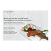 JS Gourmet - Wooden and Marble Serving Board with Handle - - Mounts For Less
