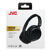 JVC - Active Noise Cancelling Wireless Headphones with Built-in Microphone and Remote Control, Black - - Mounts For Less