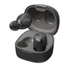 JVC - Compact Noise Cancelling Headphones with Microphone and Touch Control, Black - - Mounts For Less