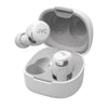 JVC - Compact Noise Cancelling Headphones with Microphone and Touch Control, White - - Mounts For Less