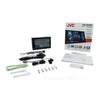JVC - Digital Multimedia Receiver with 6.8" Touch Screen, Bluetooth, For Car, Black - - Mounts For Less