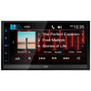 JVC - Digital Multimedia Receiver with 6.8" Touch Screen, Bluetooth, For Car, Black - - Mounts For Less