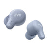 JVC HA-A18T-A - Marshmallow In-Ear Headphones, Bluetooth 5.3, With Charging Box and Touch Controls, Blue - - Mounts For Less