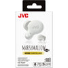 JVC HA-A25T-W - Marshmallow In-Ear Headphones with Noise Cancellation, Bluetooth 5.3, Charging Case and Touch Controls, White - - Mounts For Less