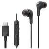JVC HA-FR9UC-B - Gumy Connect Wired USB Type-C In-Ear Headphones With Built-in Remote Control and Microphone, Black - - Mounts For Less
