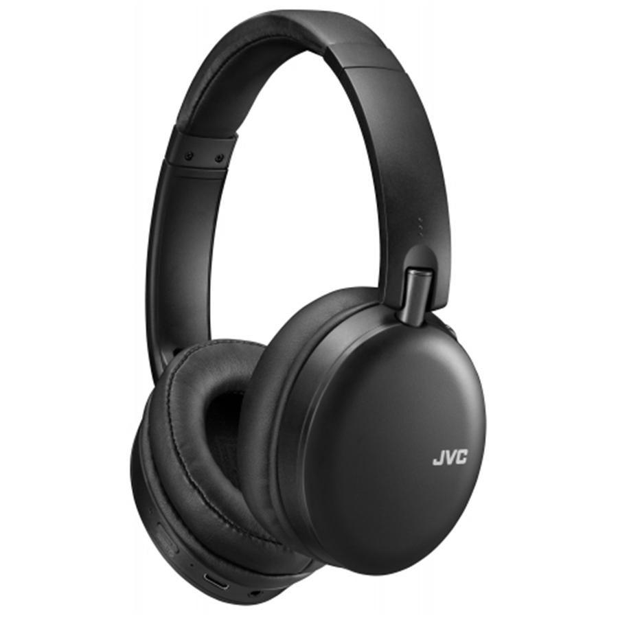 JVC HA-S91N - Wireless Headphones with Active Noise Canceling, Bluetooth5.0, Built-in Microphone and Remote Control, Black - - Mounts For Less