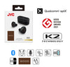 JVC - High-Resolution In-Ear Headphones, Adaptive Active Noise Cancellation, Wood Pattern - - Mounts For Less