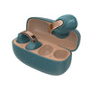 JVC - Nearphones Wireless Headphones with Charging Case and Built-in Microphone, Turquoise - - Mounts For Less