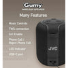JVC - Portable Wireless Speaker, Bluetooth 5.3, 15 Hour Battery Life, Black - - Mounts For Less