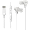 JVC - Wired In-Ear Headphones, USB-C, High Resolution, Built-in Microphone, White - - Mounts For Less