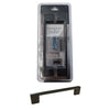 Jessar - Set of 12 Cabinet Handles, 128mm Height, From the Soho Collection, Black - - Mounts For Less
