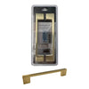 Jessar - Set of 12 Cabinet Handles, 128mm Height, From the Soho Collection, Gold - - Mounts For Less