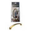 Jessar - Set of 12 Cabinet Handles, 96mm Height, From the Skylight Collection, Gold - - Mounts For Less