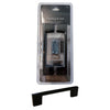 Jessar - Set of 12 Cabinet Handles, 96mm Height, From the Soho Collection, Black - - Mounts For Less