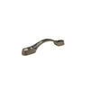 Jessar - Set of 12 Cabinet Handles, 96mm Height, From the Sunkey Collection, Silver - - Mounts For Less