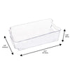 Jessar - Set of 2 Fridge or Freezer Storage Organizers, 31.5 X 15.5 X 9cm - - Mounts For Less