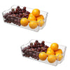 Jessar - Set of 2 Storage Organizers for Fridge or Freezer, 37.5 X 21 X 10cm - - Mounts For Less