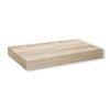 Jessar - Set of 3 Floating Wall Shelves, 15.75" x 9.25" x 1.5", Natural - - Mounts For Less
