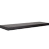Jessar - Set of 3 Floating Wall Shelves, 31.5" x 9.25" x 1.5", Black - - Mounts For Less