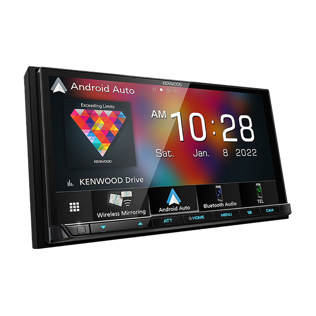 Kenwood - Digital Multimedia Receiver with 6.95" Touch Screen for Car - - Mounts For Less